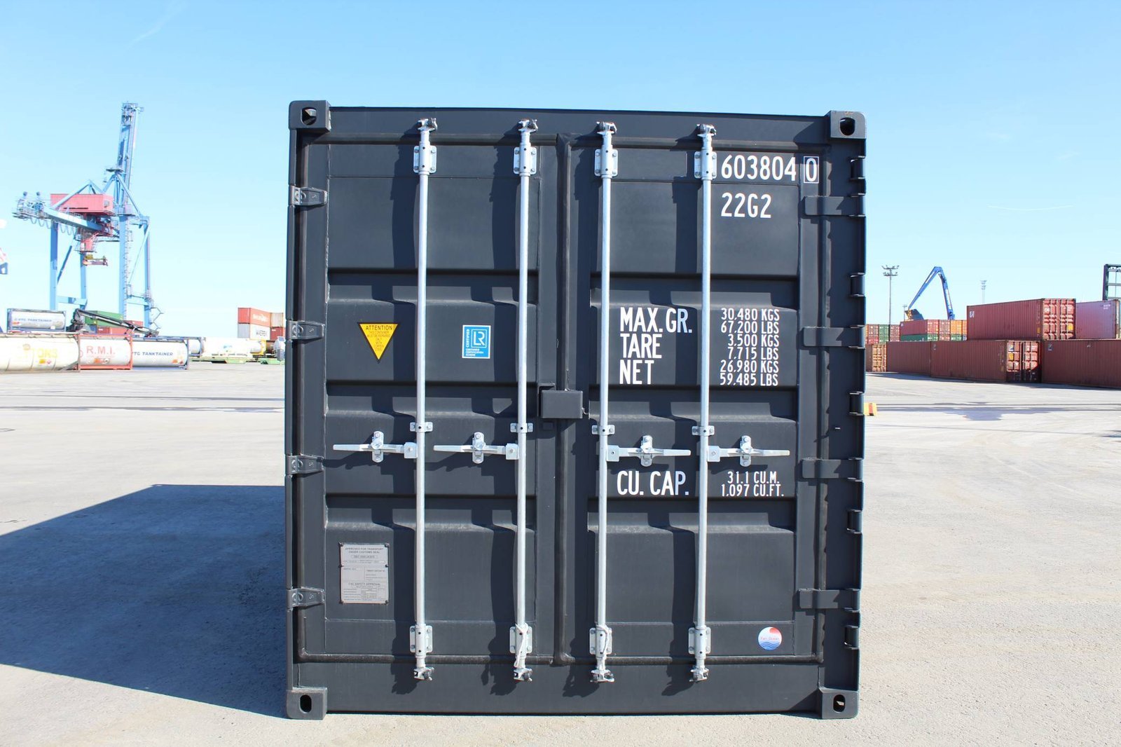 20ft High Cube Container – Hazardous Waste Container, Side opening (9ft 6′ high) - Image 6