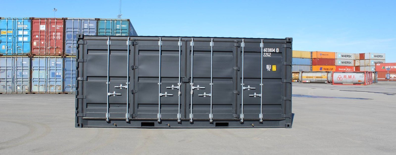 20ft High Cube Container – Hazardous Waste Container, Side opening (9ft 6′ high) - Image 7