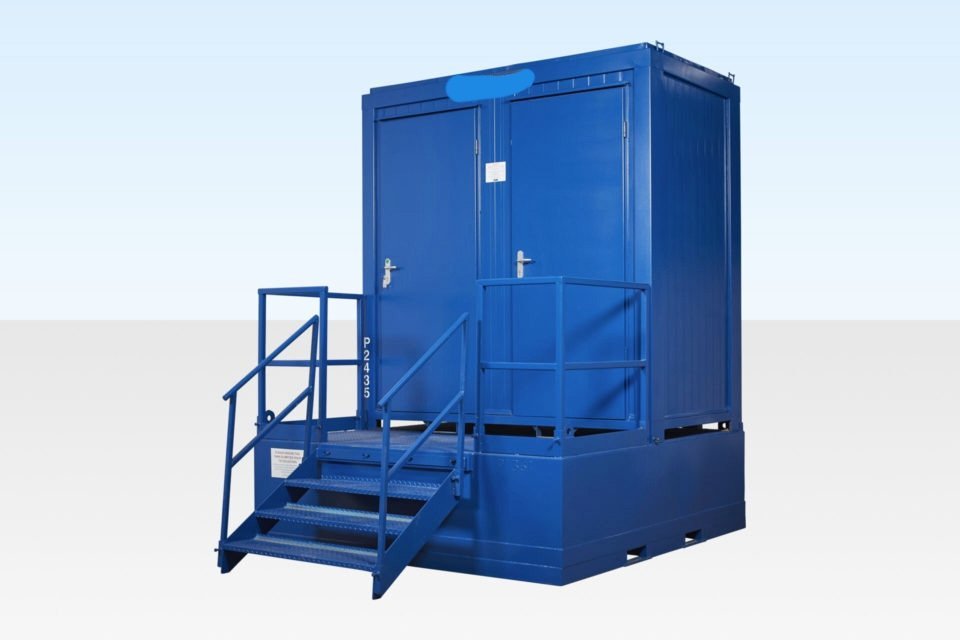 Double Mains Toilet Waste Tank - Image 2
