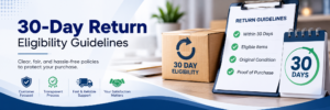 30-Day Return Eligibility Guidelines container supply hub